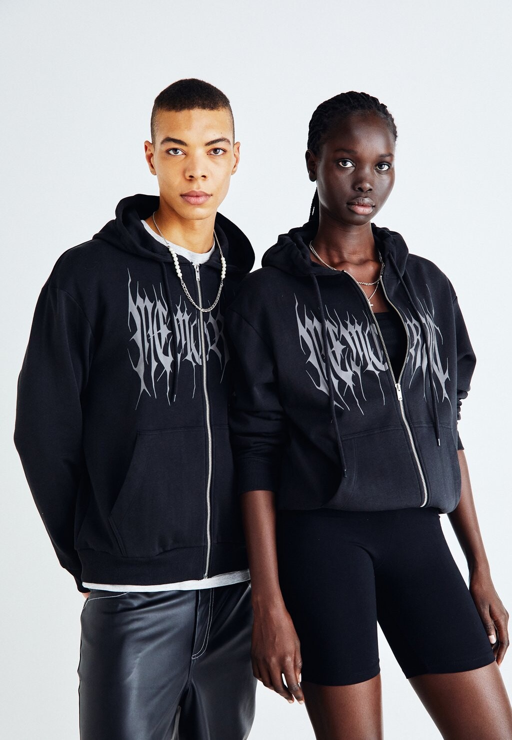 

Толстовка на молнии Jordarkness Zip Hood Unisex Jack & Jones, черный