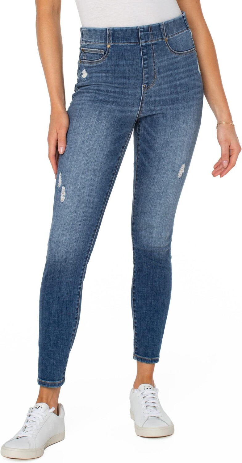 

Джинсы Chloe Pull-On Ankle Skinny Liverpool Los Angeles, цвет Melvern