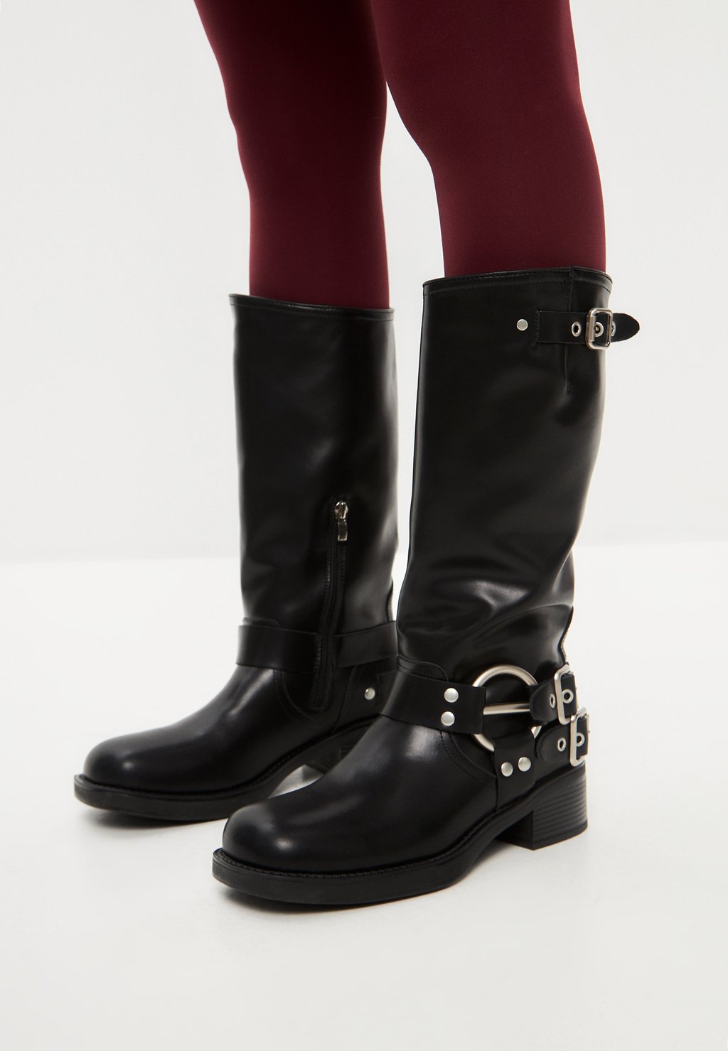 Ковбойские/байкерские ботинки Cesare Gaspari, цвет black ковбойские и байкерские ботинки cesare gaspari коричневый