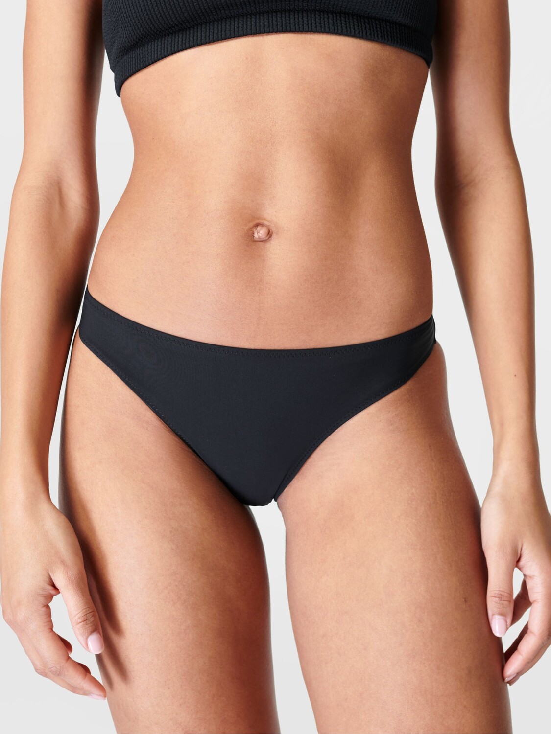 

Трусики бикини с высоким вырезом и высоким вырезом Sweaty Betty Capri Xtra Life, черные