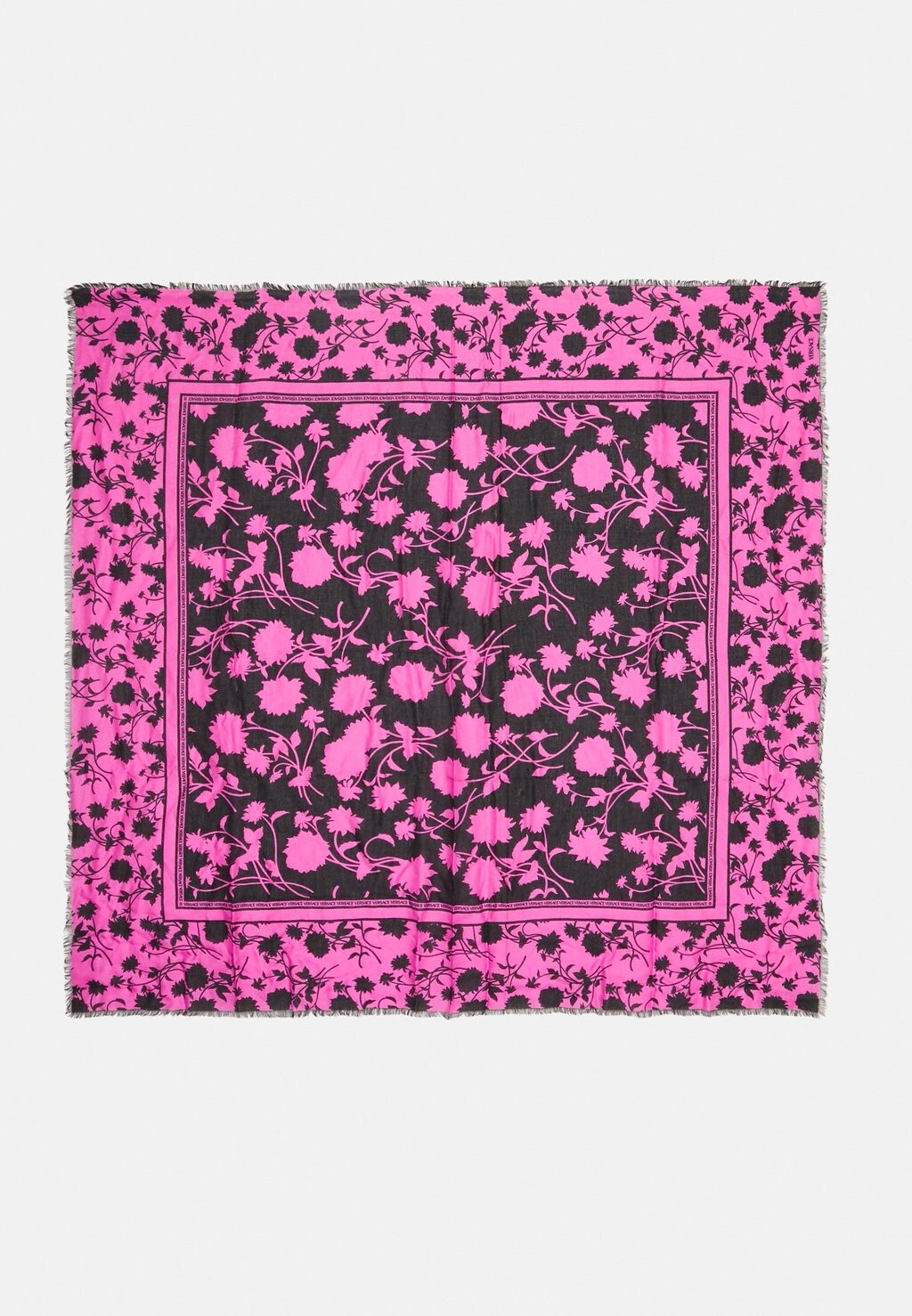 

Шарф Shawl Art Bamos Floral Versace, цвет black/waterlily