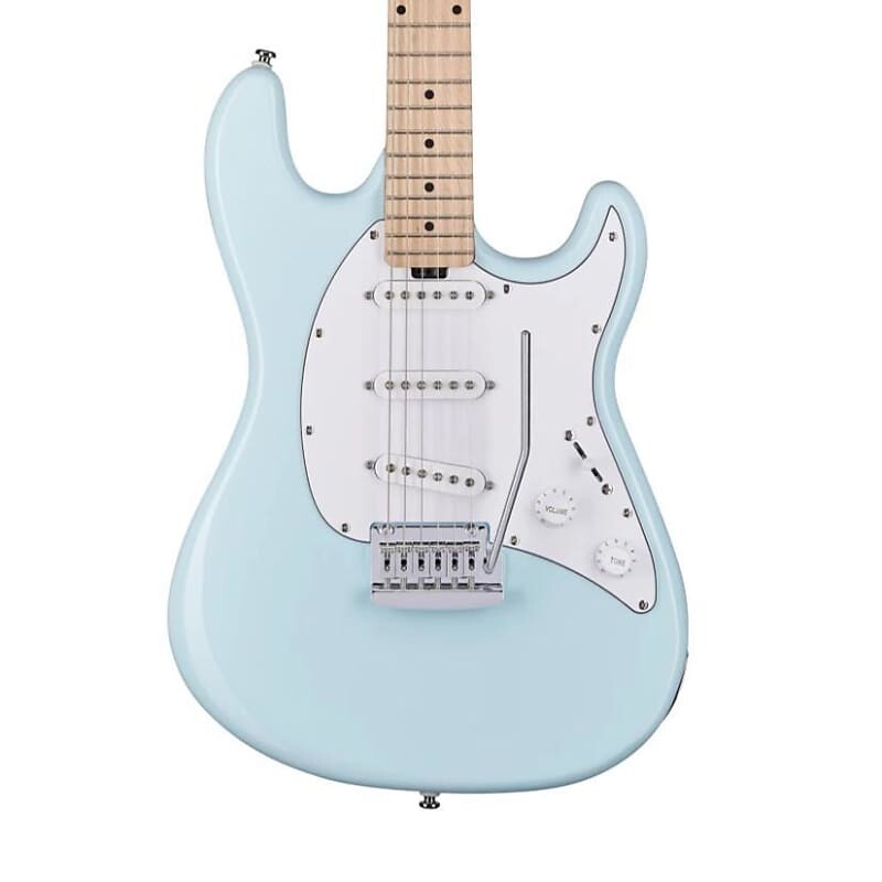 Электрогитара Sterling by Music Man CUTLASS CT30SSS, Daphne Blue электрогитара sterling cutlass sss in daphne blue ct30sss dbl m1