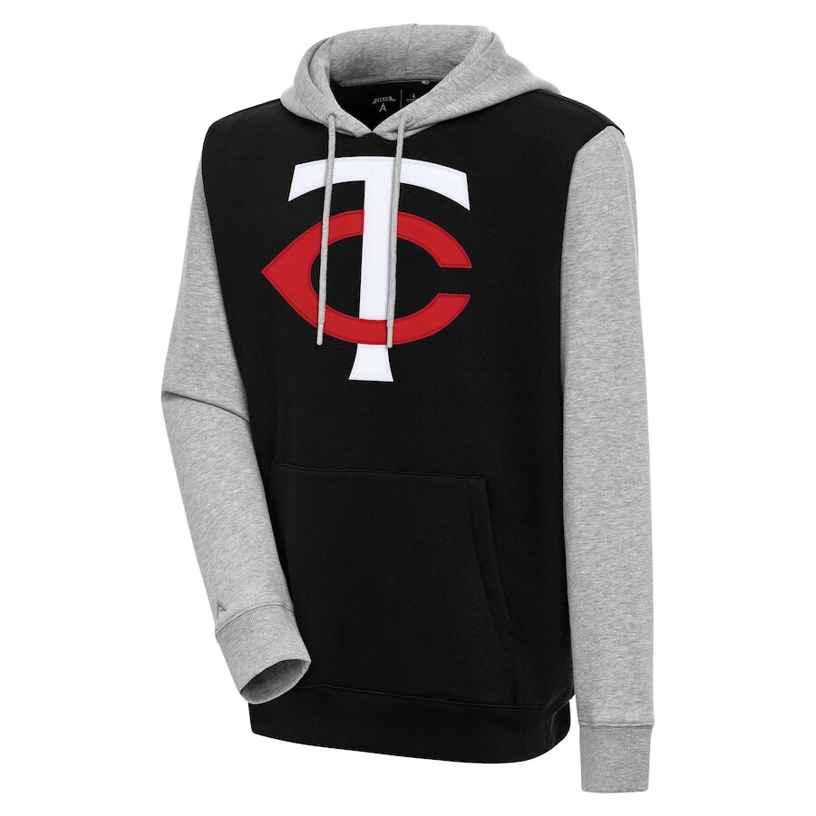 

Пуловер с капюшоном Antigua Minnesota Twins, черный