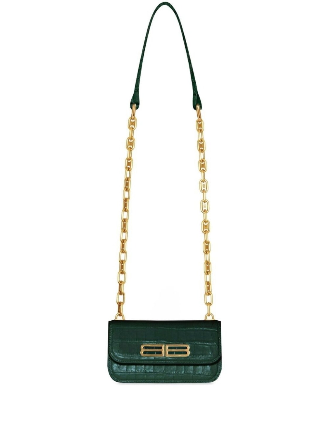 

Balenciaga сумка через плечо XS Gossip, зеленый