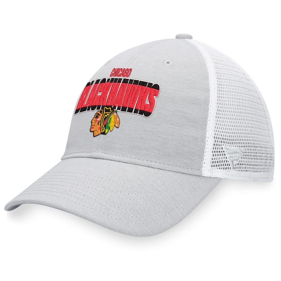 

Бейсболка Fanatics Branded Chicago Blackhawks, серый