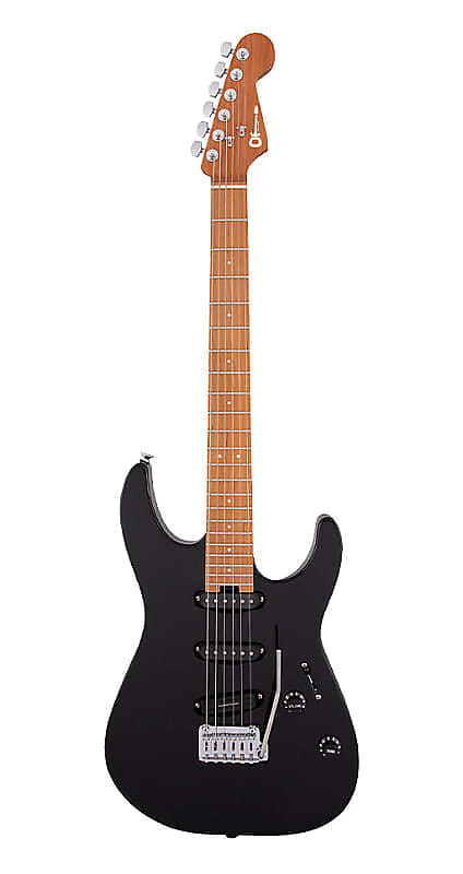 

Электрогитара Charvel Pro-Mod DK22 SSS 2 Point Trem, Caramel Maple Neck - Black