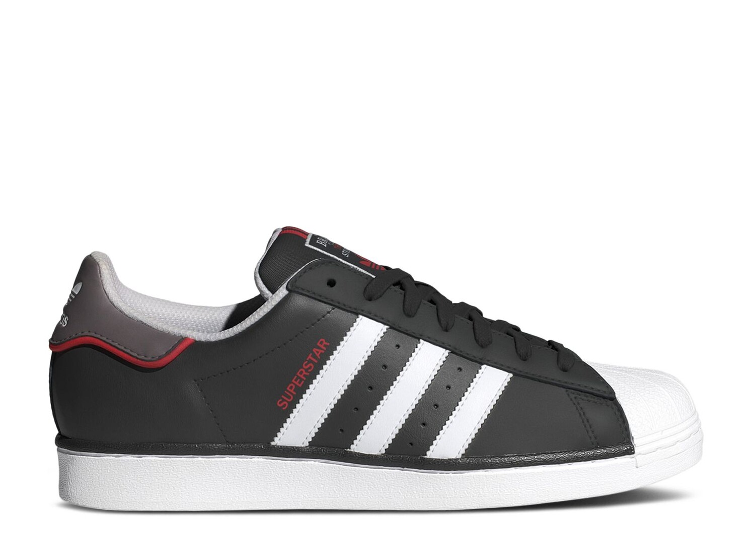 

Кроссовки adidas Superstar 'Track Suit Pack - Black White Red', черный