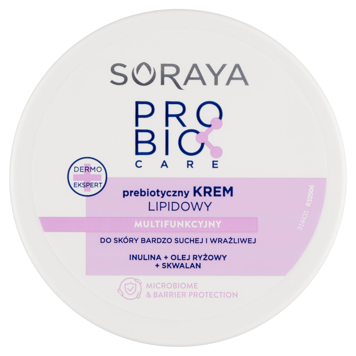 цена Липидный крем для тела с пребиотиком Soraya Probio Care, 200 мл