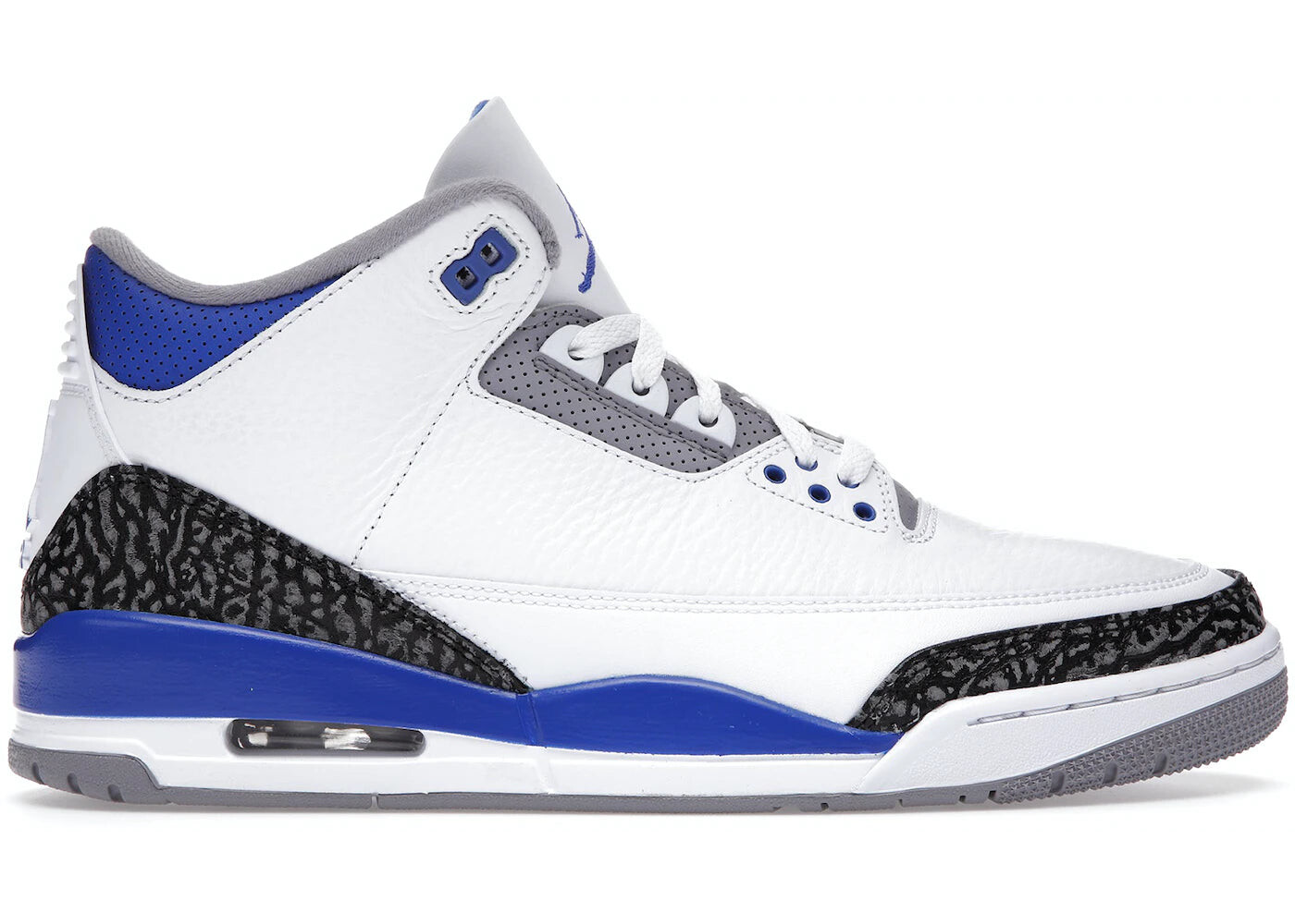 

Кроссовки Nike Air Jordan 3 Retro Racer, синий