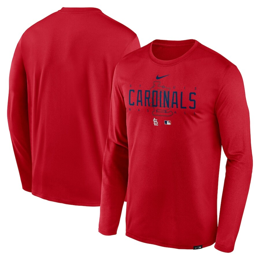 

Футболка с длинным рукавом Nike St Louis Cardinals, красный
