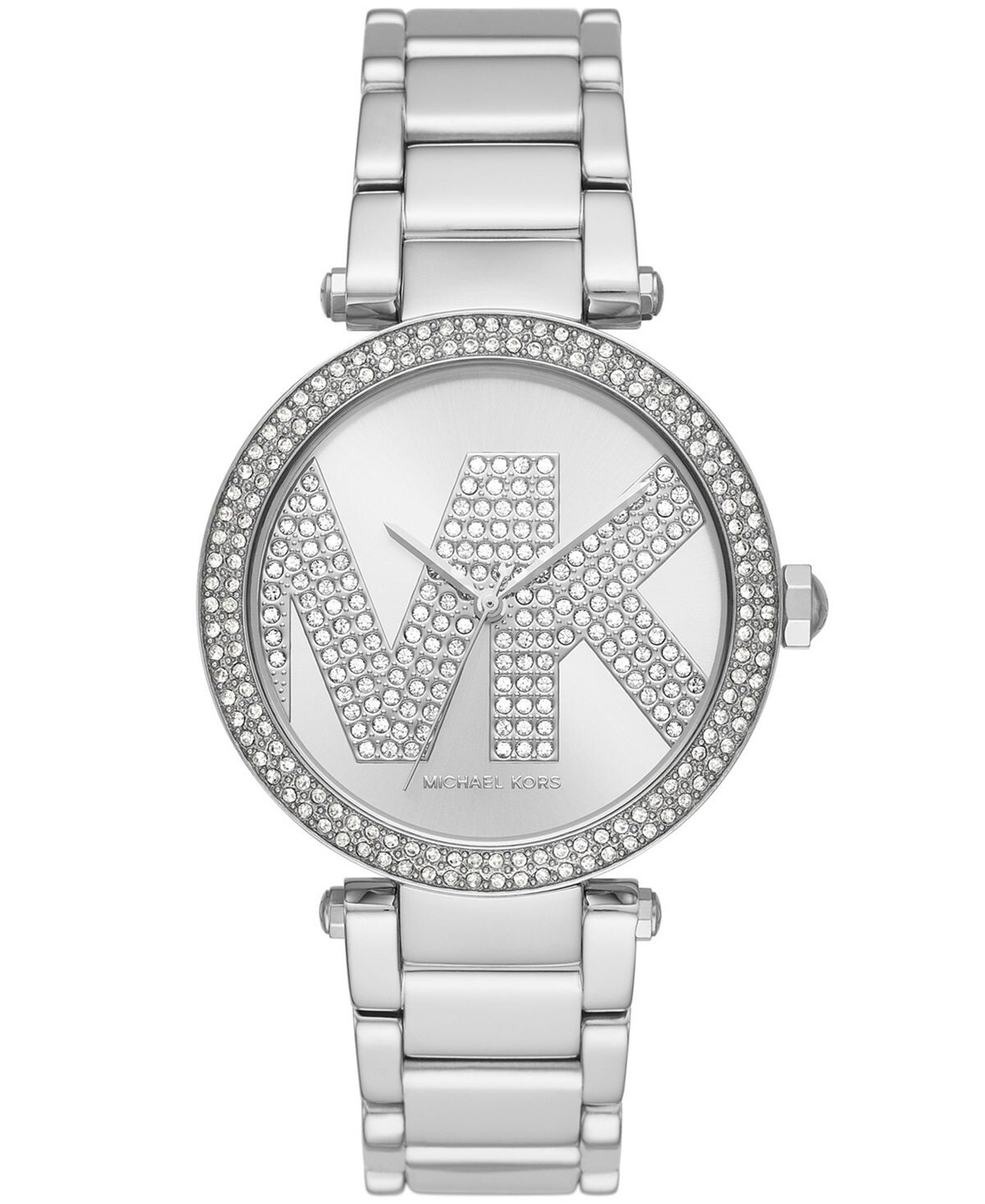 

Женские часы Parker с браслетом из нержавеющей стали 39 мм Michael Kors, серебро