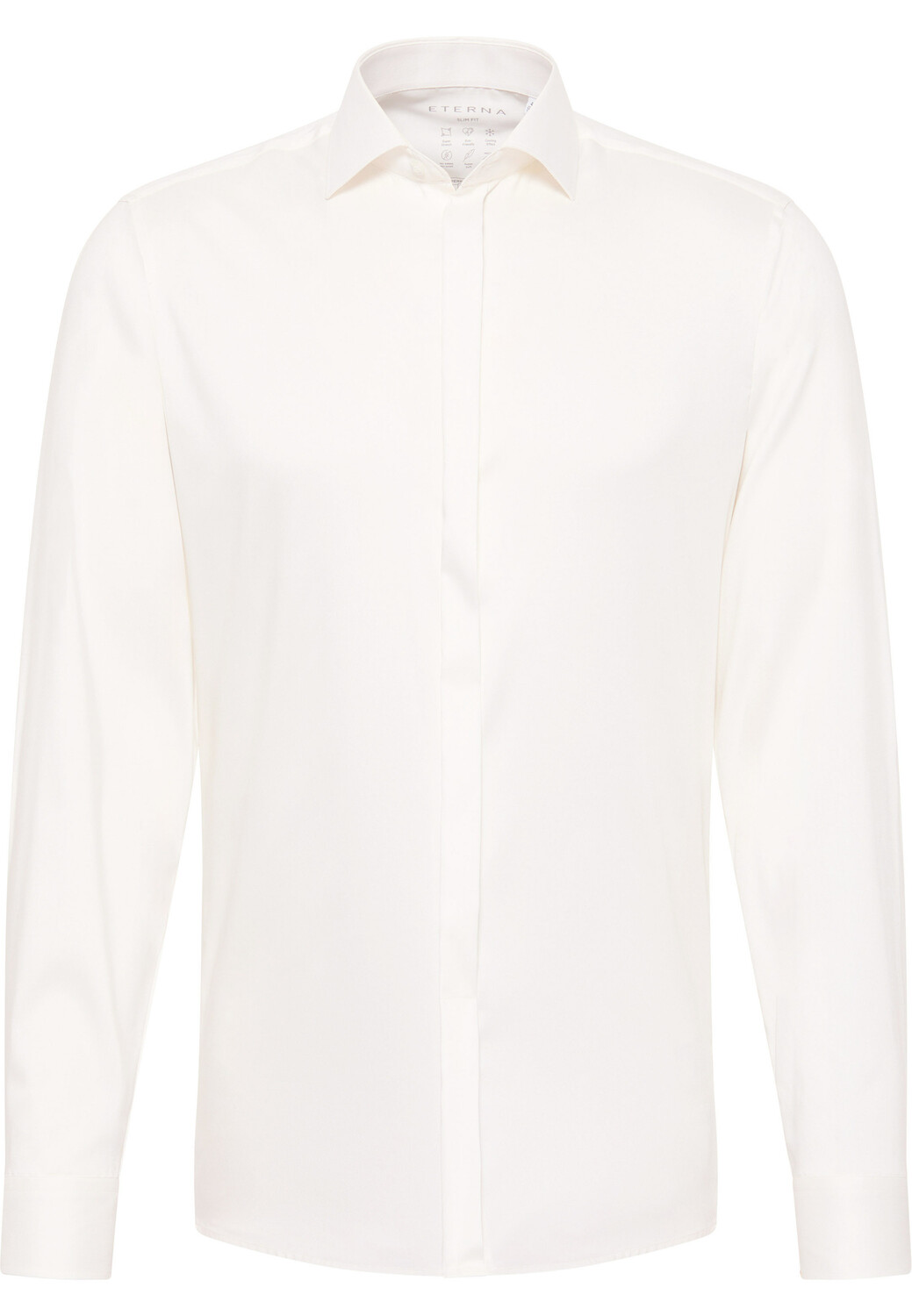 

Рубашка Eterna SLIM FIT, экрю