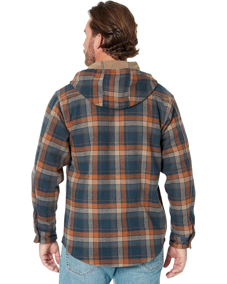 цена Куртка Wolverine Bucksaw Bonded Shirt Jacket, цвет Indigo Plaid