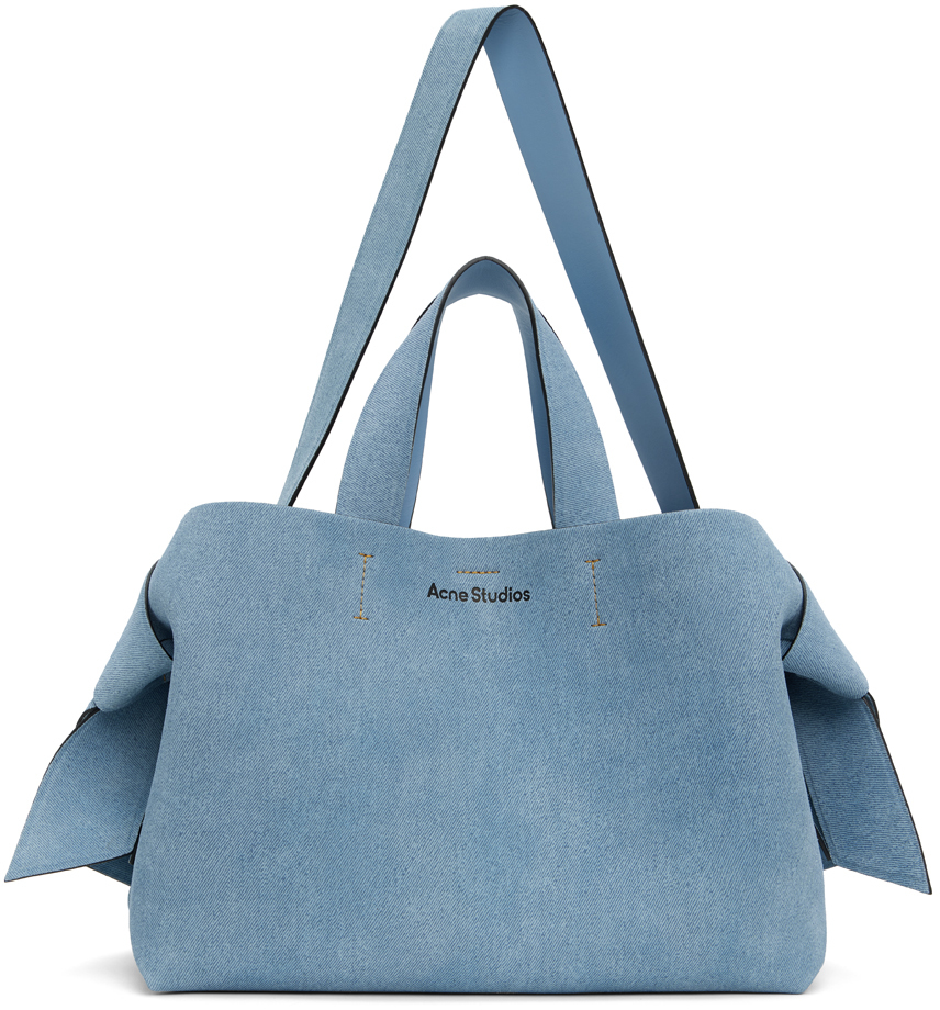 

Blue Midi Musubi Tote Light Acne Studios