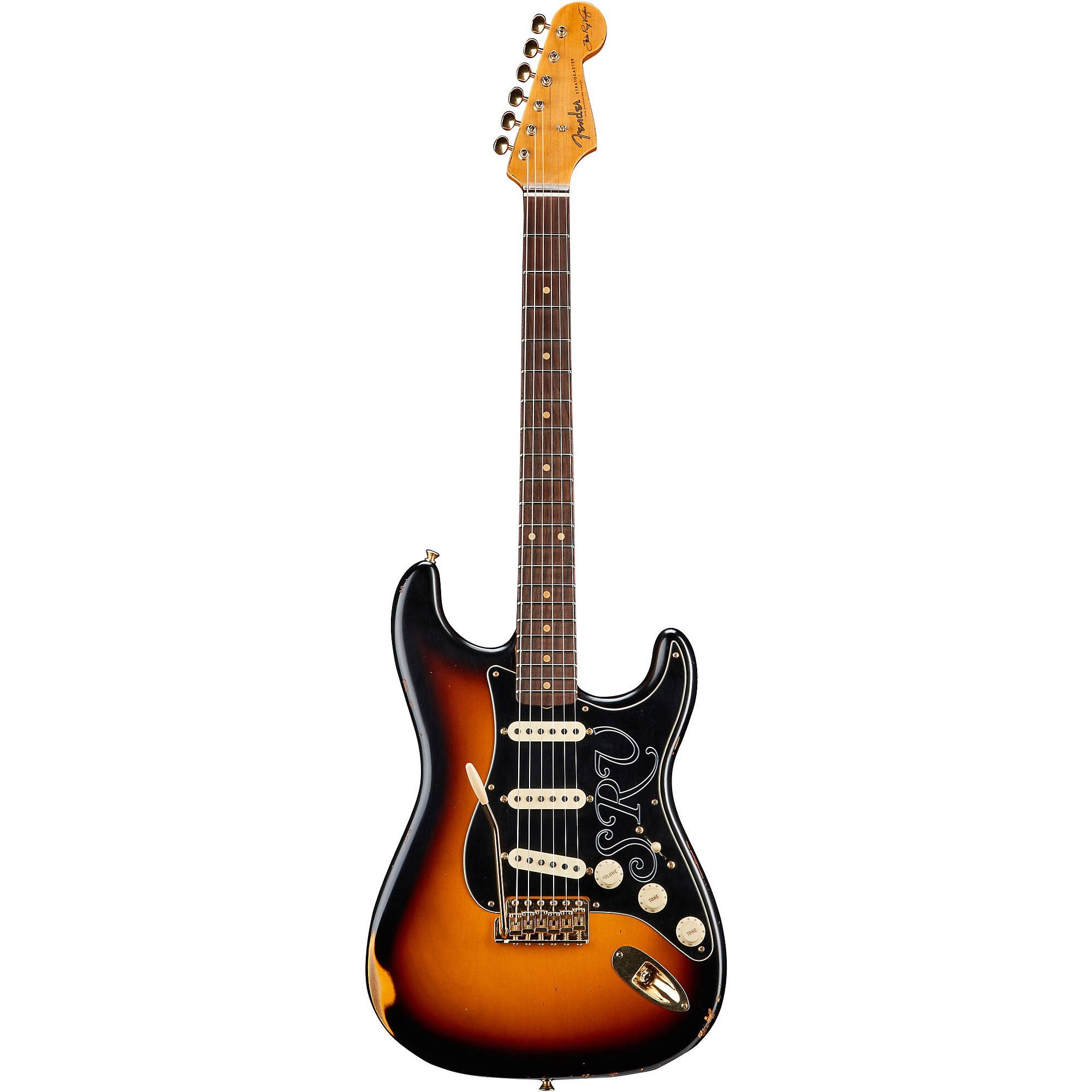Fender Custom Shop Stevie Ray Vaughan Signature Stratocaster Relic Электрогитара Faded 3-Color Sunburst