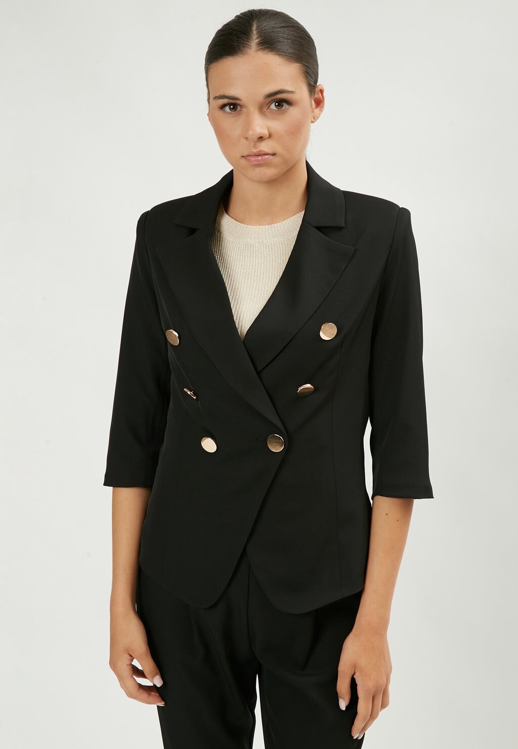 

Блейзер ROUND HEM INFLUENCER, черный