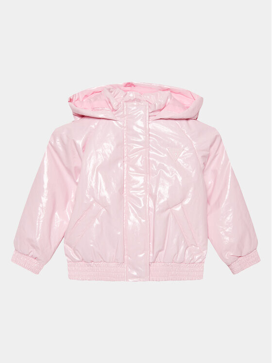 

Переходная куртка стандартного кроя Guess, розовый