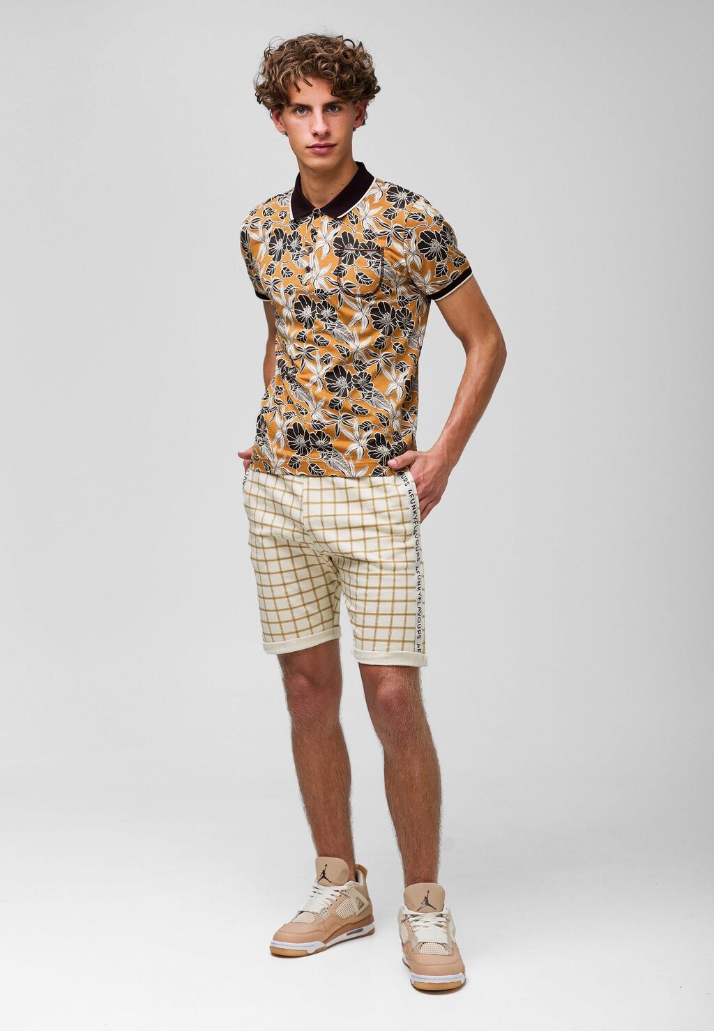 

Шорты TOUCH OF CLASS -WITH CHECKERED PATTERN 4funkyflavours, цвет offwhite