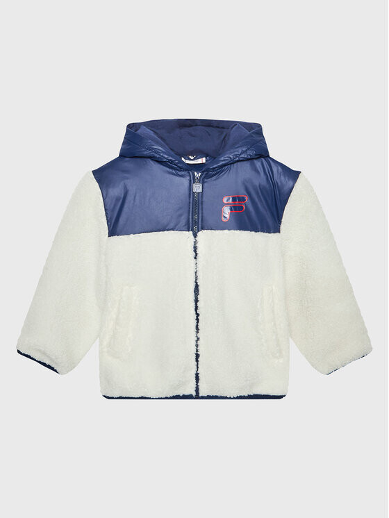

Переходная куртка стандартного кроя Fila, экрю