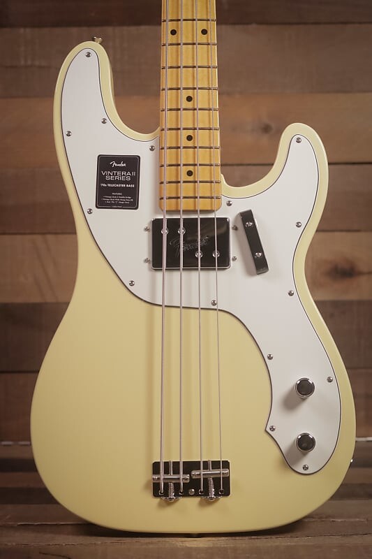 

Басс гитара Fender Vintera II 70s Telecaster Bass, Maple FB, Vintage White