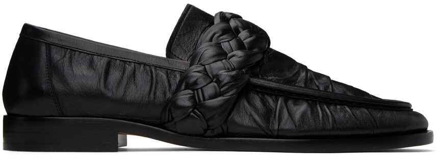 

Черные лоферы Astere Bottega Veneta
