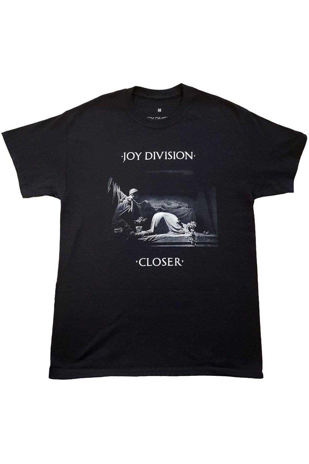 Классическая футболка Closer Joy Division, черный joy division – closer