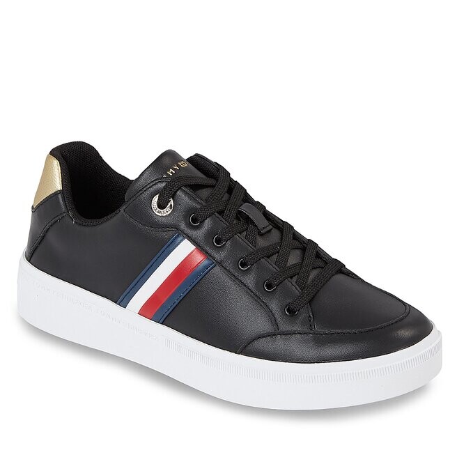 

Кроссовки Tommy Hilfiger ElevatedGlobal Stripes, черный