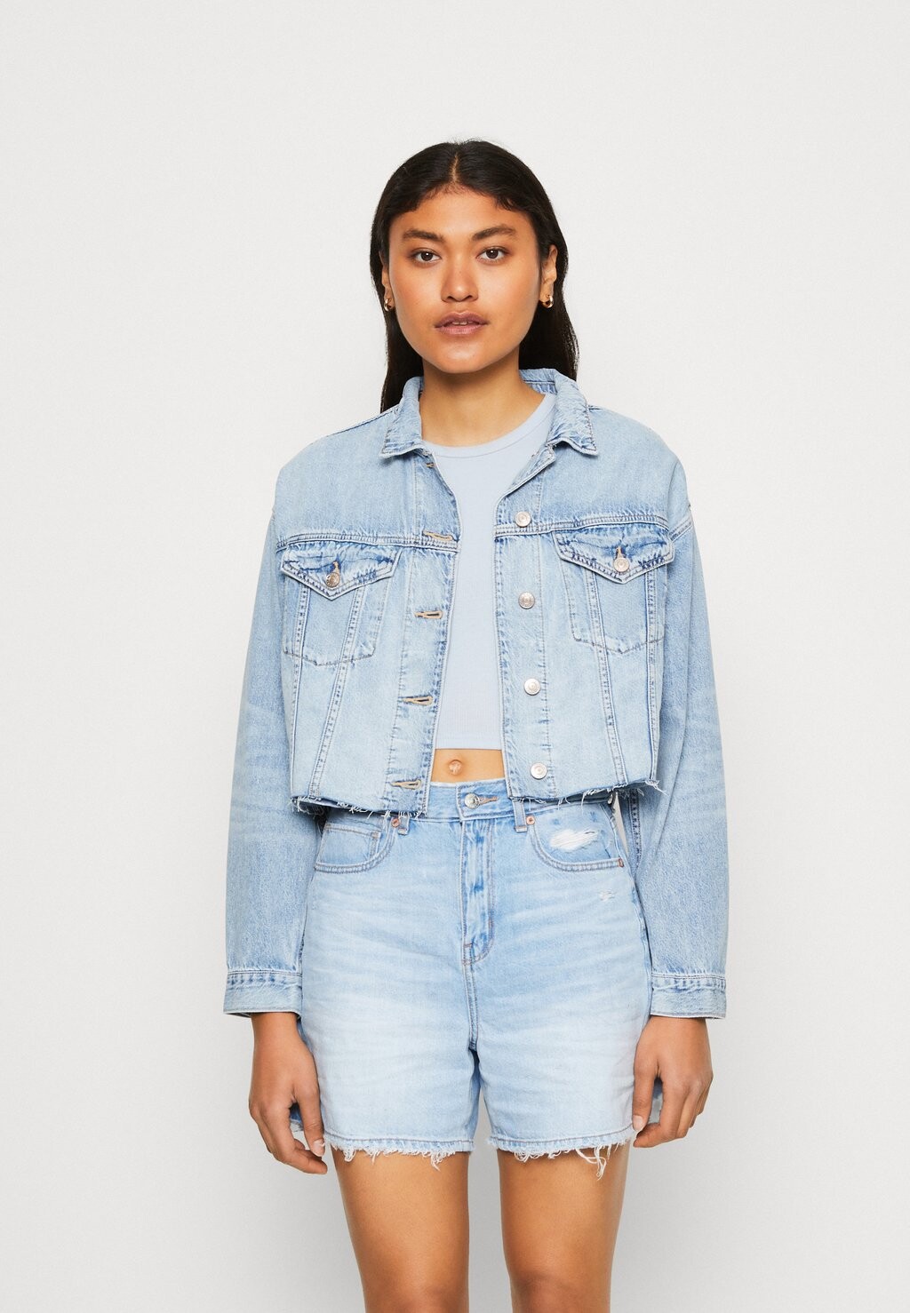 

Джинсовая куртка American Eagle, синий
