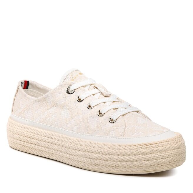 

Туфли Tommy Hilfiger VulcRope Monogram, бежевый