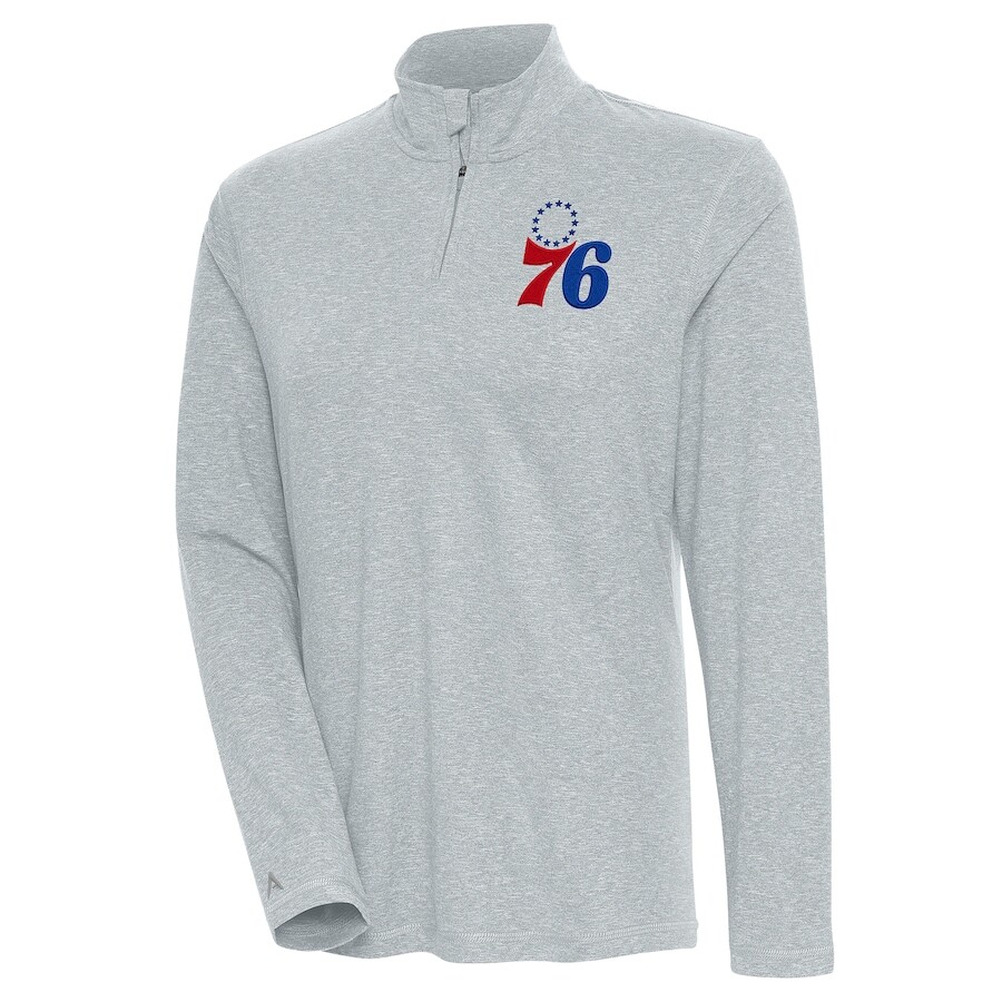 

Толстовка Antigua Philadelphia 76Ers, серый