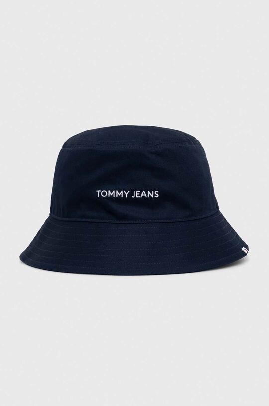 

Хлопковая шапка Tommy Jeans, темно-синий