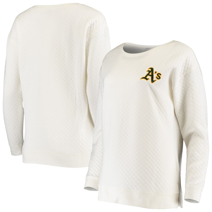 

Футболка с длинным рукавом G-III 4Her by Carl Banks Oakland Athletics, белый
