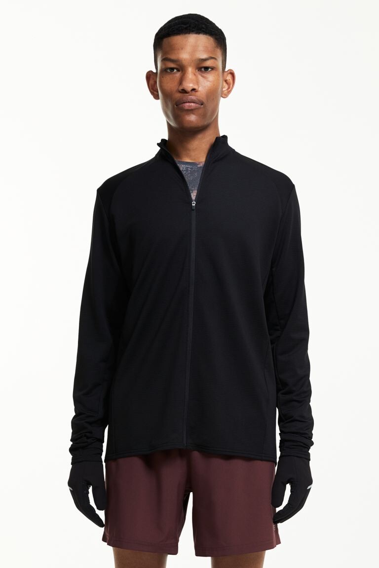 

Спортивная футболка DryMove на молнии H&M