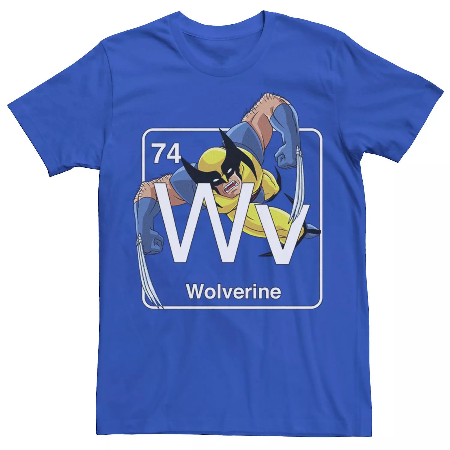 

Мужская футболка Marvel X-Men Wolverine Element Licensed Character, Синий