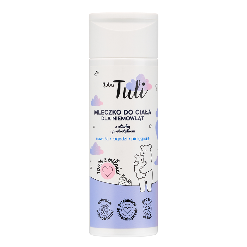 Молочко для тела с оливкой и пребиотиком Luba Tuli, 200 мл