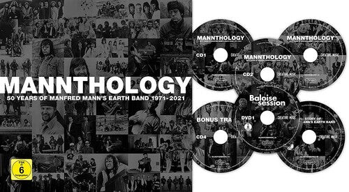 

CD диск Manfred Mann's Earth Band: Mannthology (Deluxe Hard Back Book +DVD)