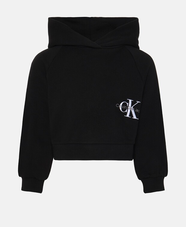 

Худи с капюшоном Calvin Klein, черный