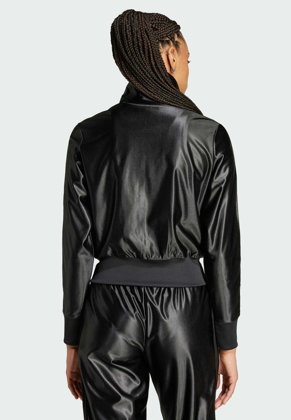

Куртка-бомбер Firebird Fitted Track adidas Originals, черный