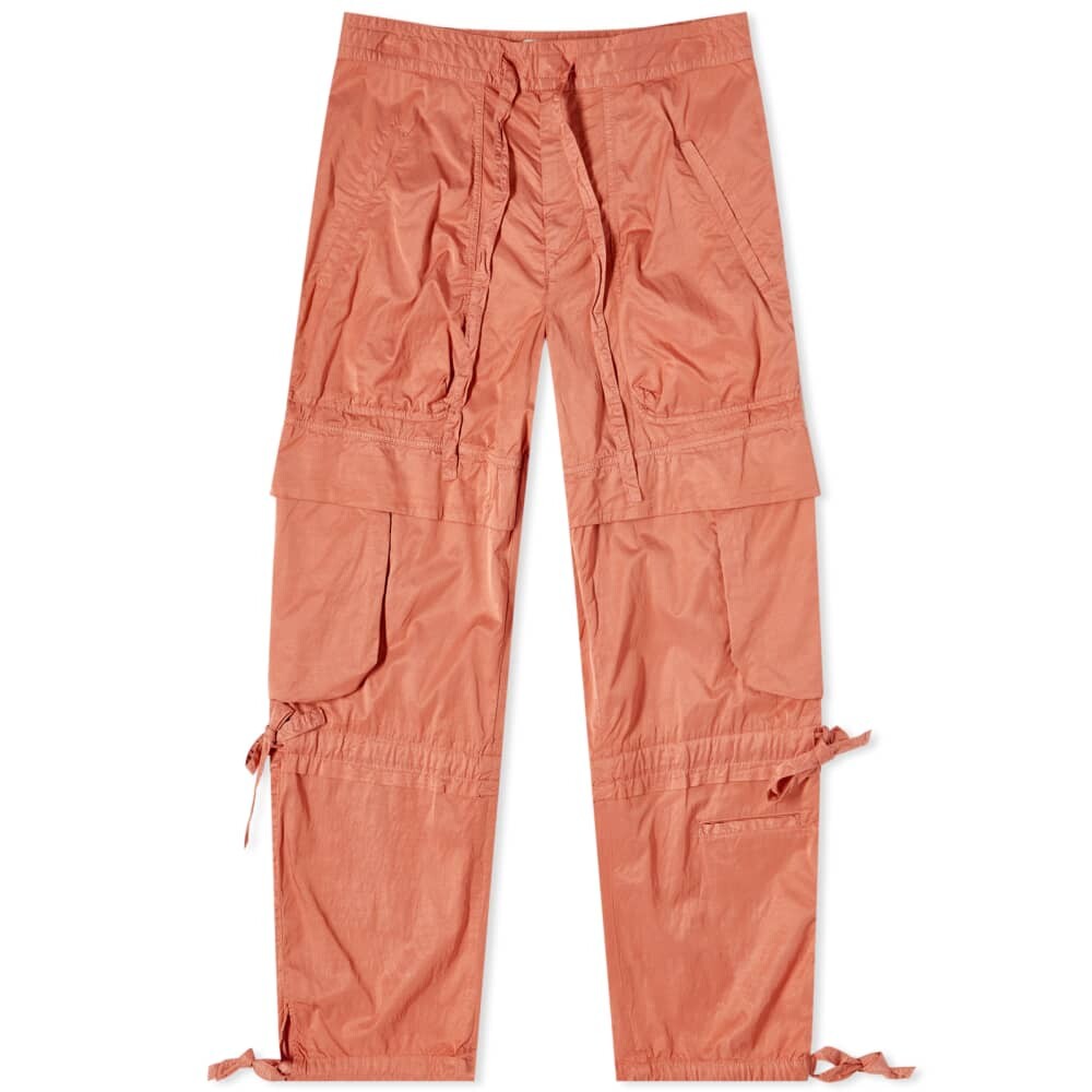 

Хлопковые брюки-карго Isabel Marant, персиковый
