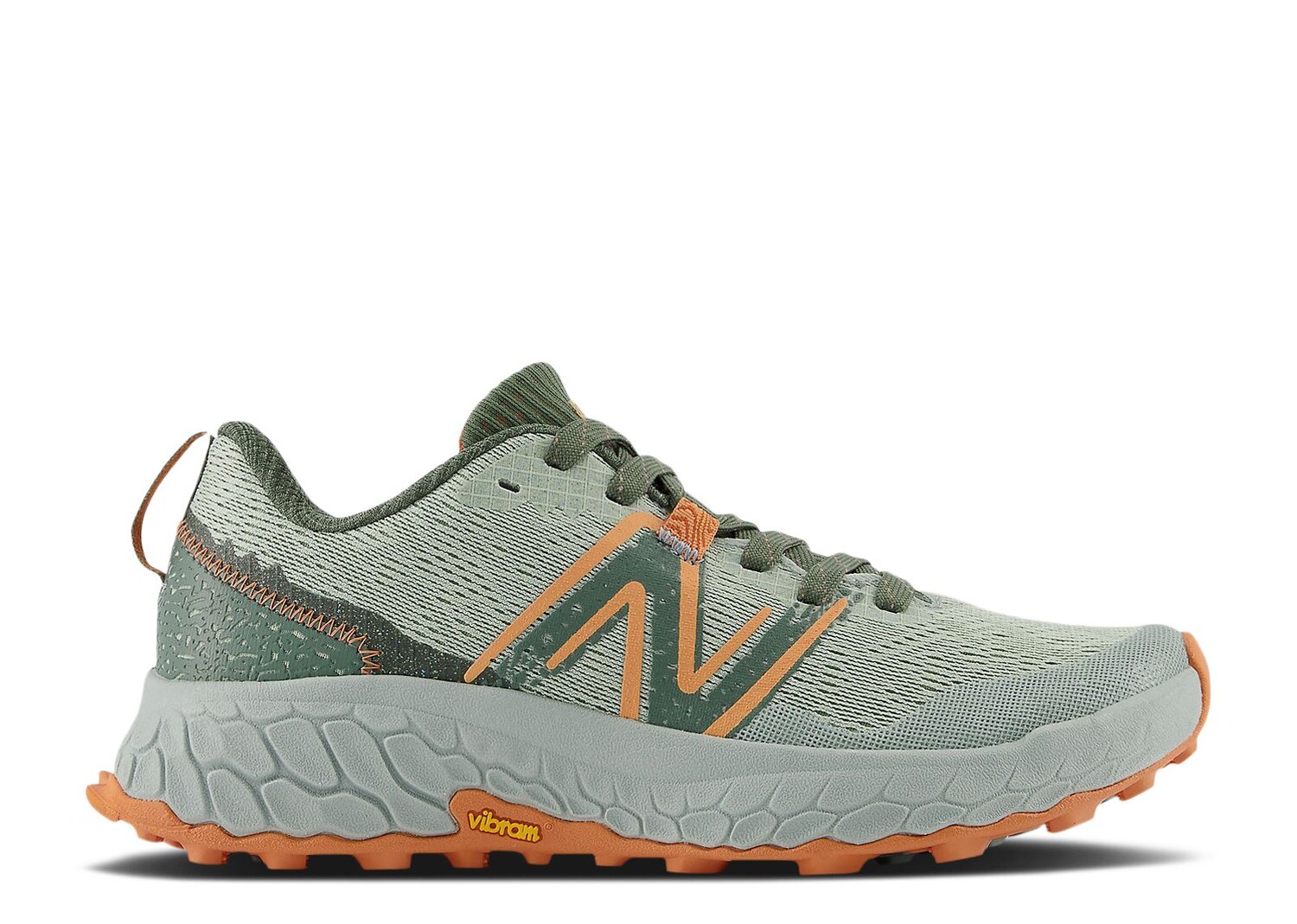 

Кроссовки New Balance Wmns Fresh Foam X Hierro V7 Wide 'Silver Moss', зеленый