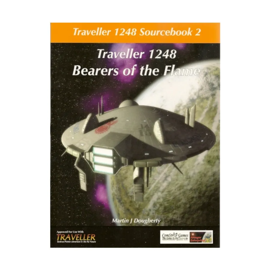 

Sourcebook #2 - Bearers of the Flame, Traveller - The New Era 1248 (d20), мягкая обложка