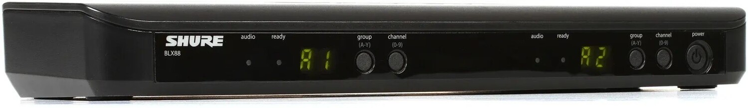 

Двухканальный беспроводной приемник Shure BLX88 — диапазон H10