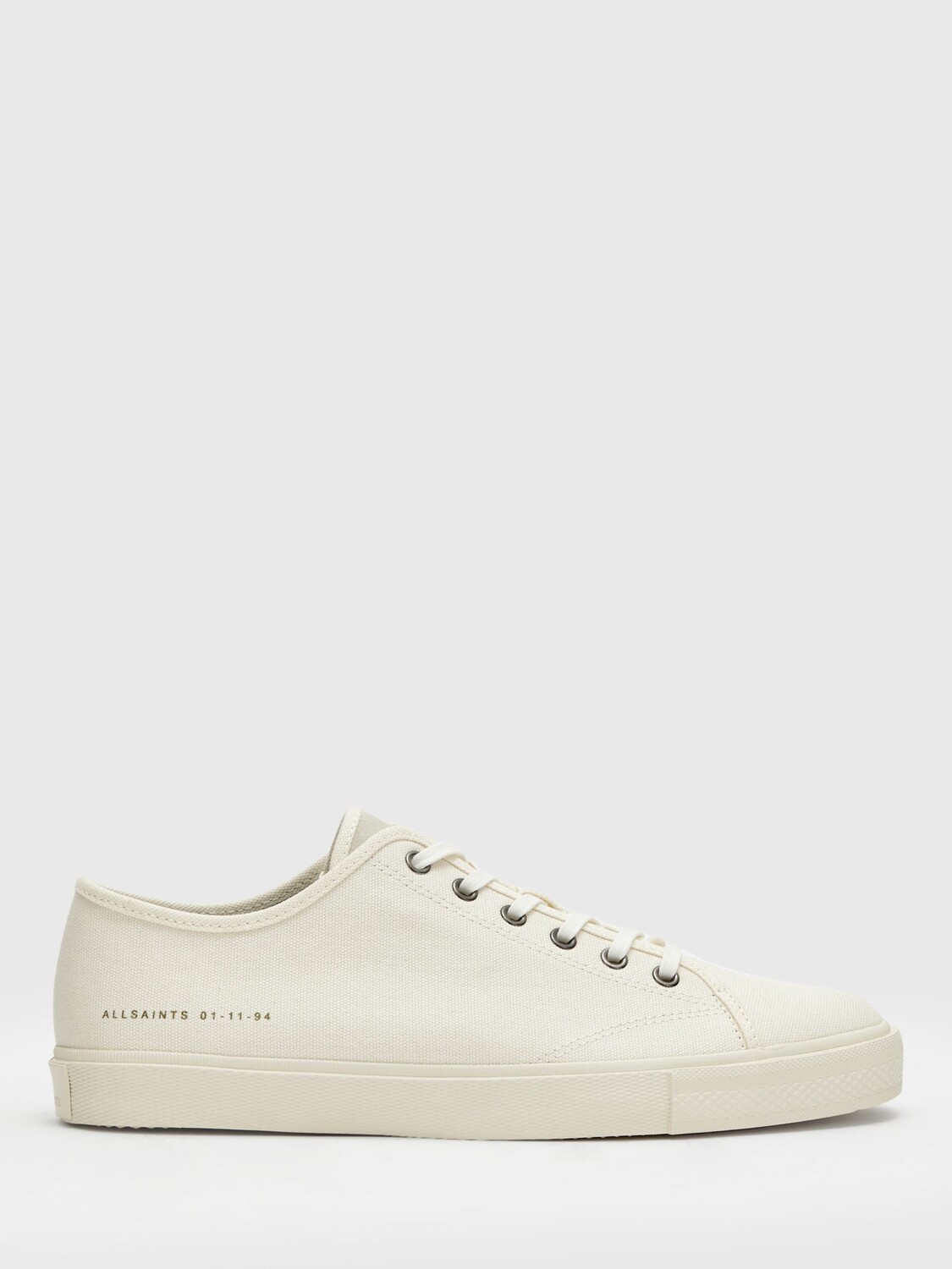 

Холщовые кроссовки на шнуровке AllSaints Theo