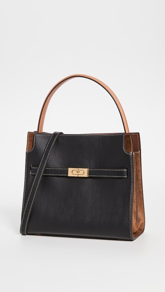 

Сумка Tory Burch Lee Radziwill Small Double, черный