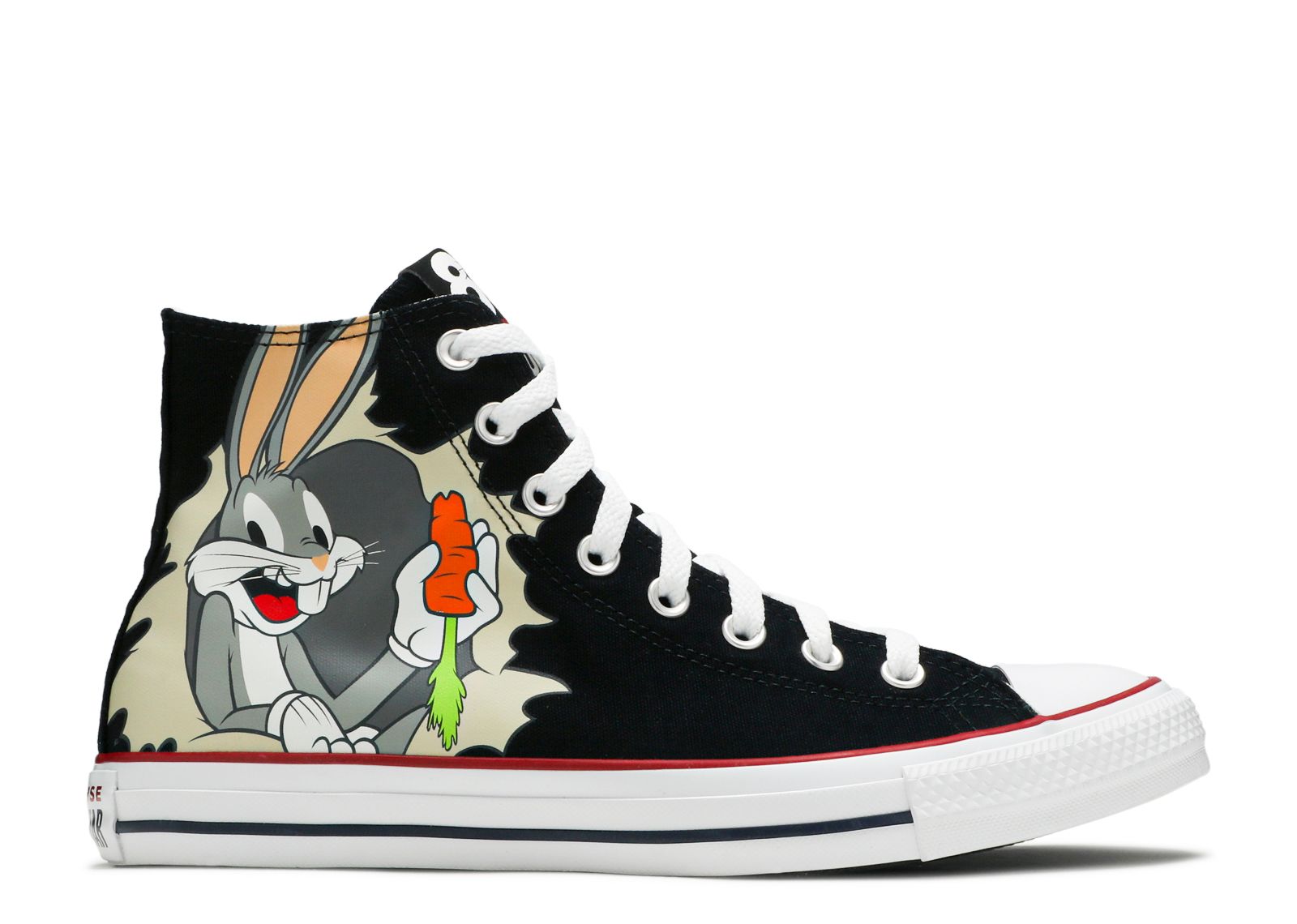 Кроссовки Converse Looney Tunes X Chuck Taylor All Star High '80Th Anniversary - Bugs Bunny'S Mischief', черный