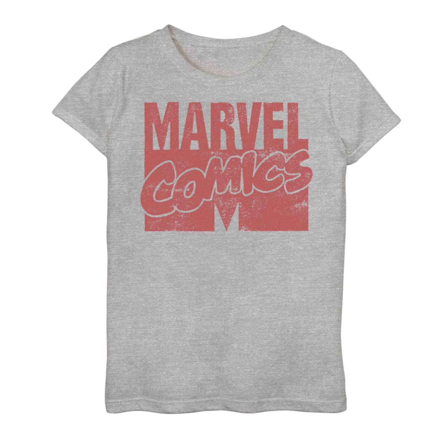 

Футболка с логотипом M для девочек 7–16 лет Marvel Comics Marvel