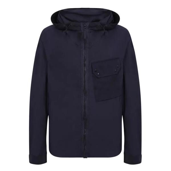 

Куртка navy blue hooded jacket Ten C, черный