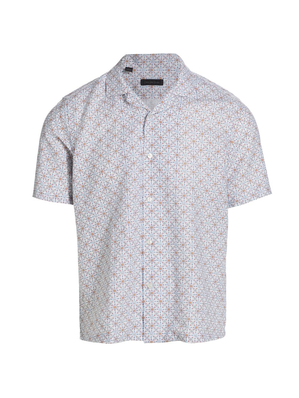 

Рубашка Medallion из ткани Saks Fifth Avenue, синий