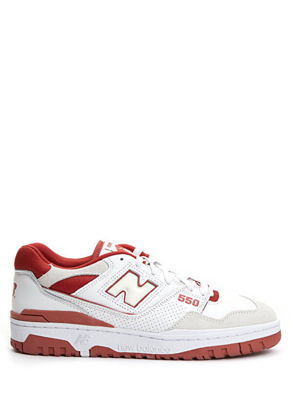 

Белые мужские замшевые кроссовки bb550 New Balance, Белый