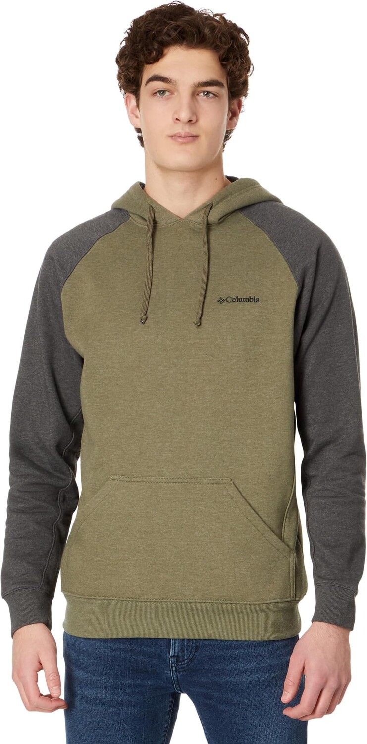 

Худи Columbia Hart MountainII Hoodie, цвет Stone Green Heather/Shark Heather